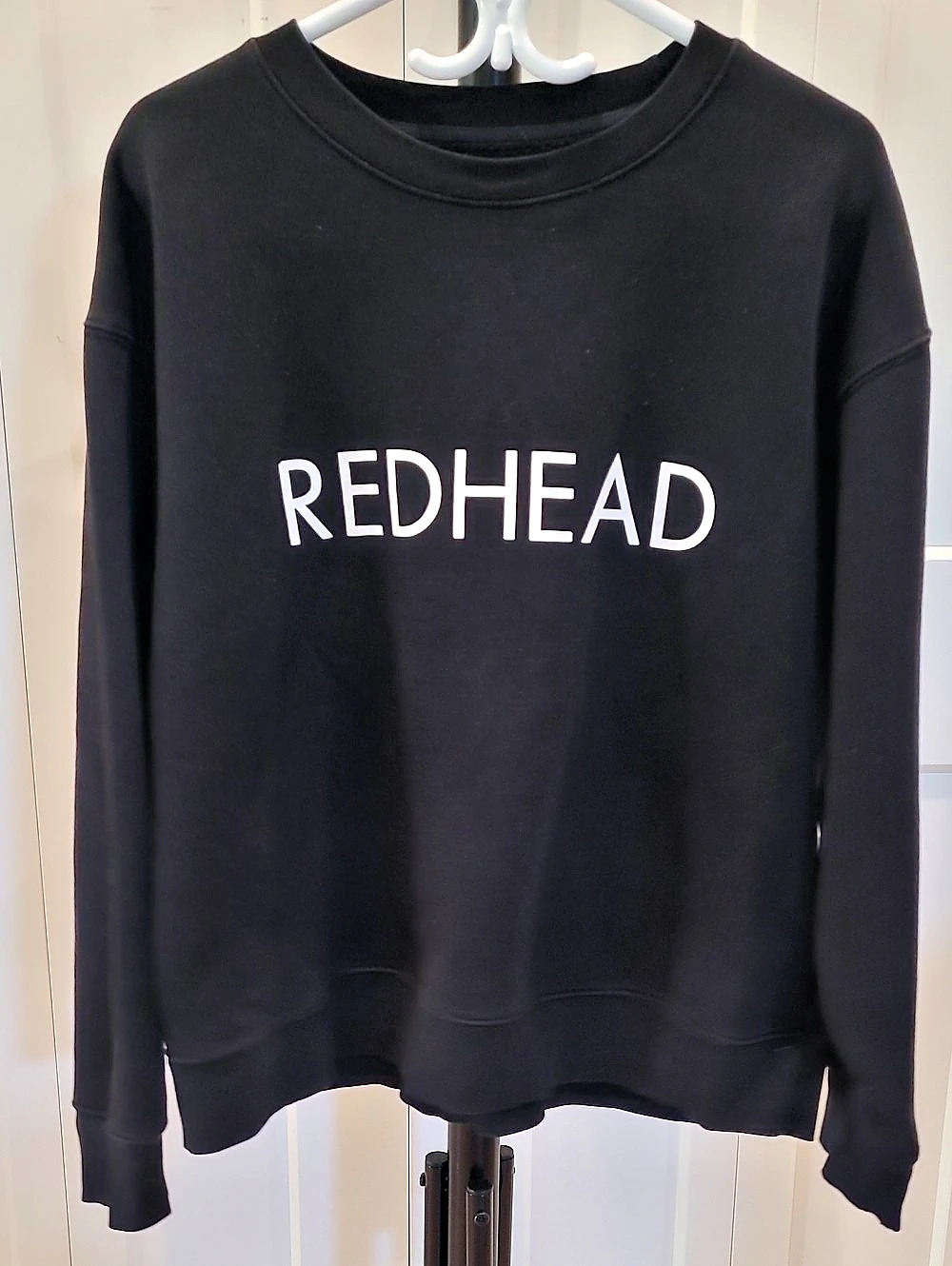Black Graphic Sweatshirt